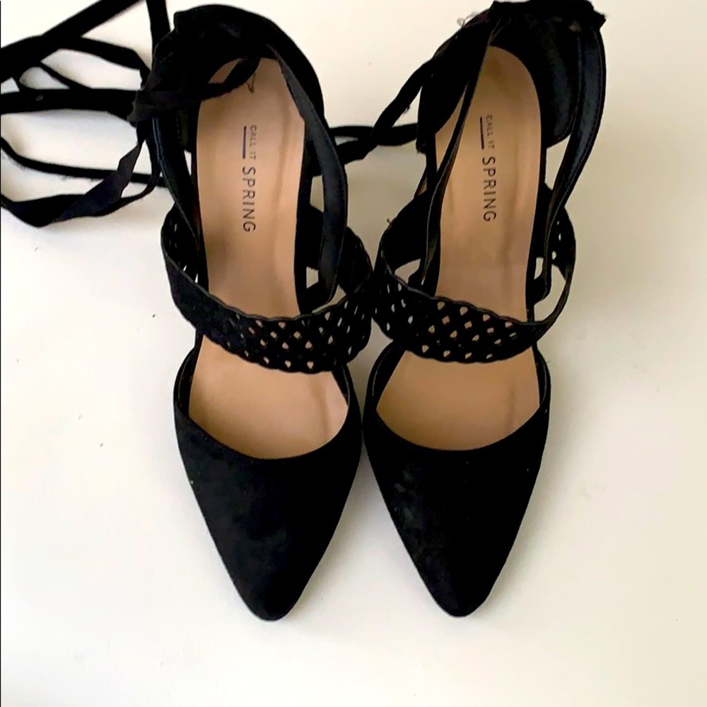 CALL IT SPRING lace up heels